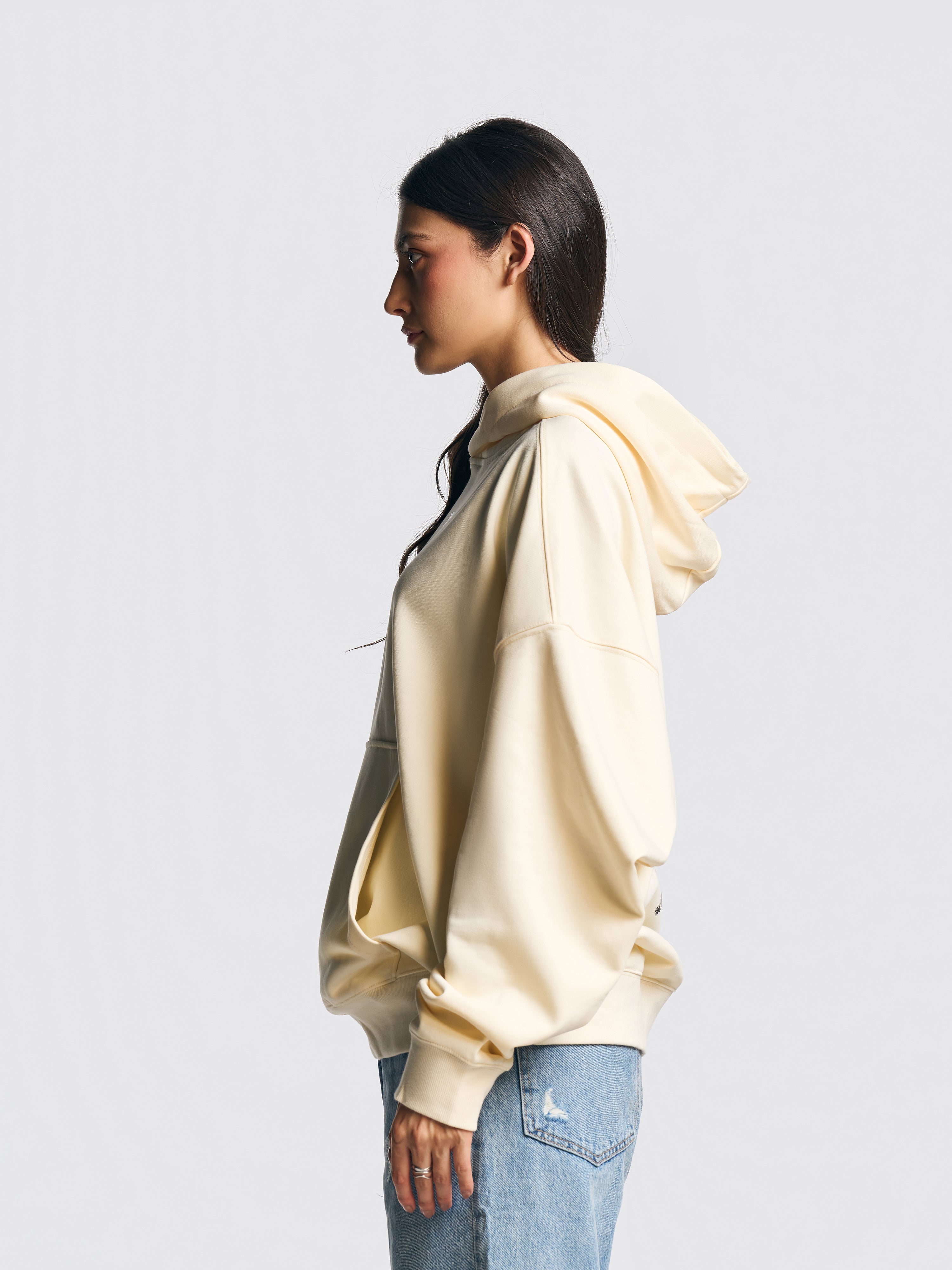 UNISEX ANGEL HOODIE CREAM