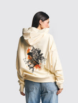 UNISEX ANGEL HOODIE CREAM