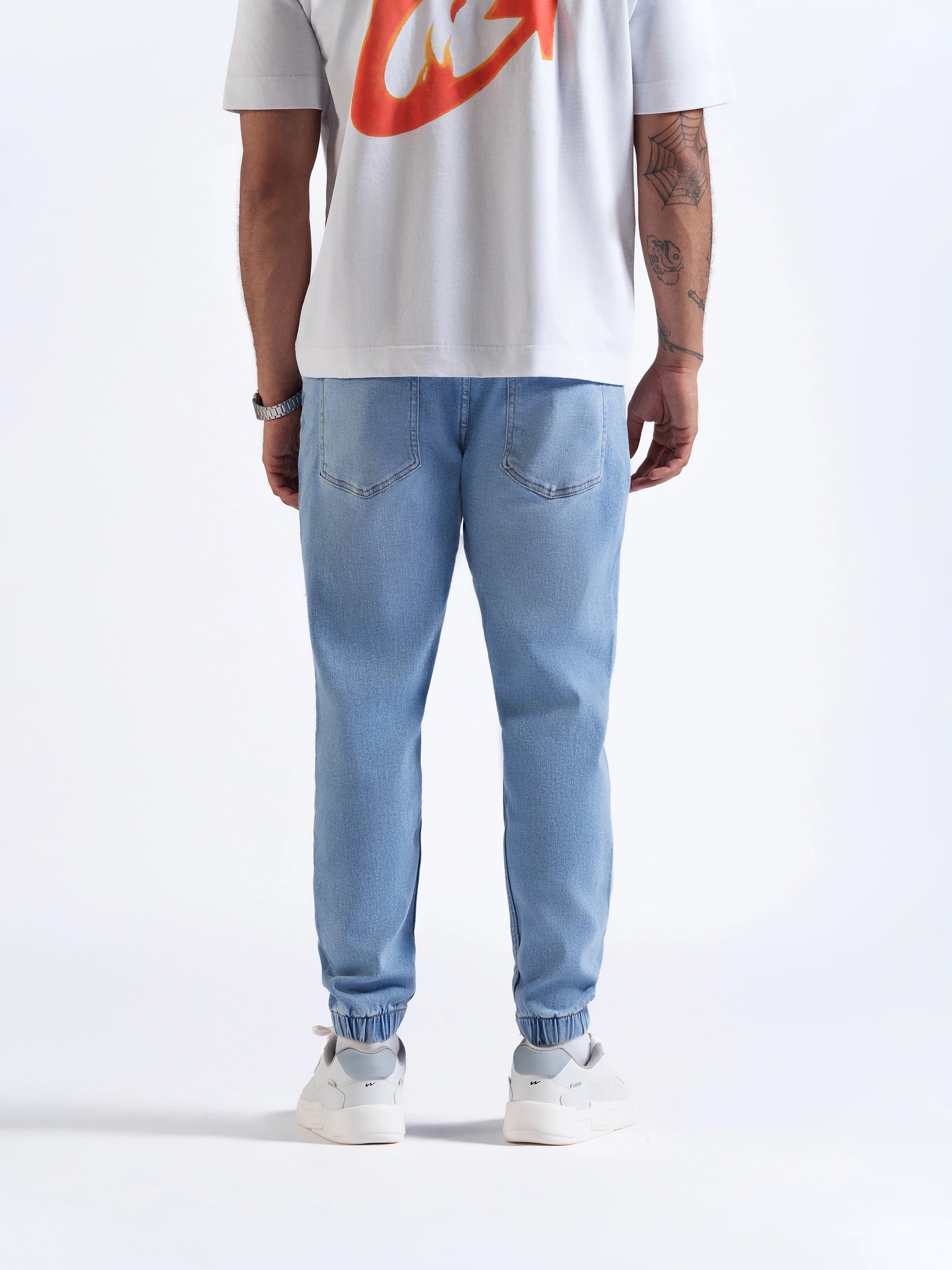 Basic Joggers Light Blue
