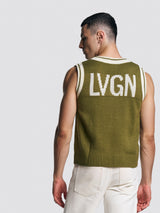 UNISEX SLEEVELESS VEST GREEN