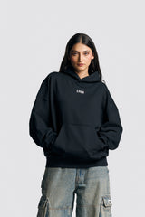 UNISEX SKULL HOODIE BLACK