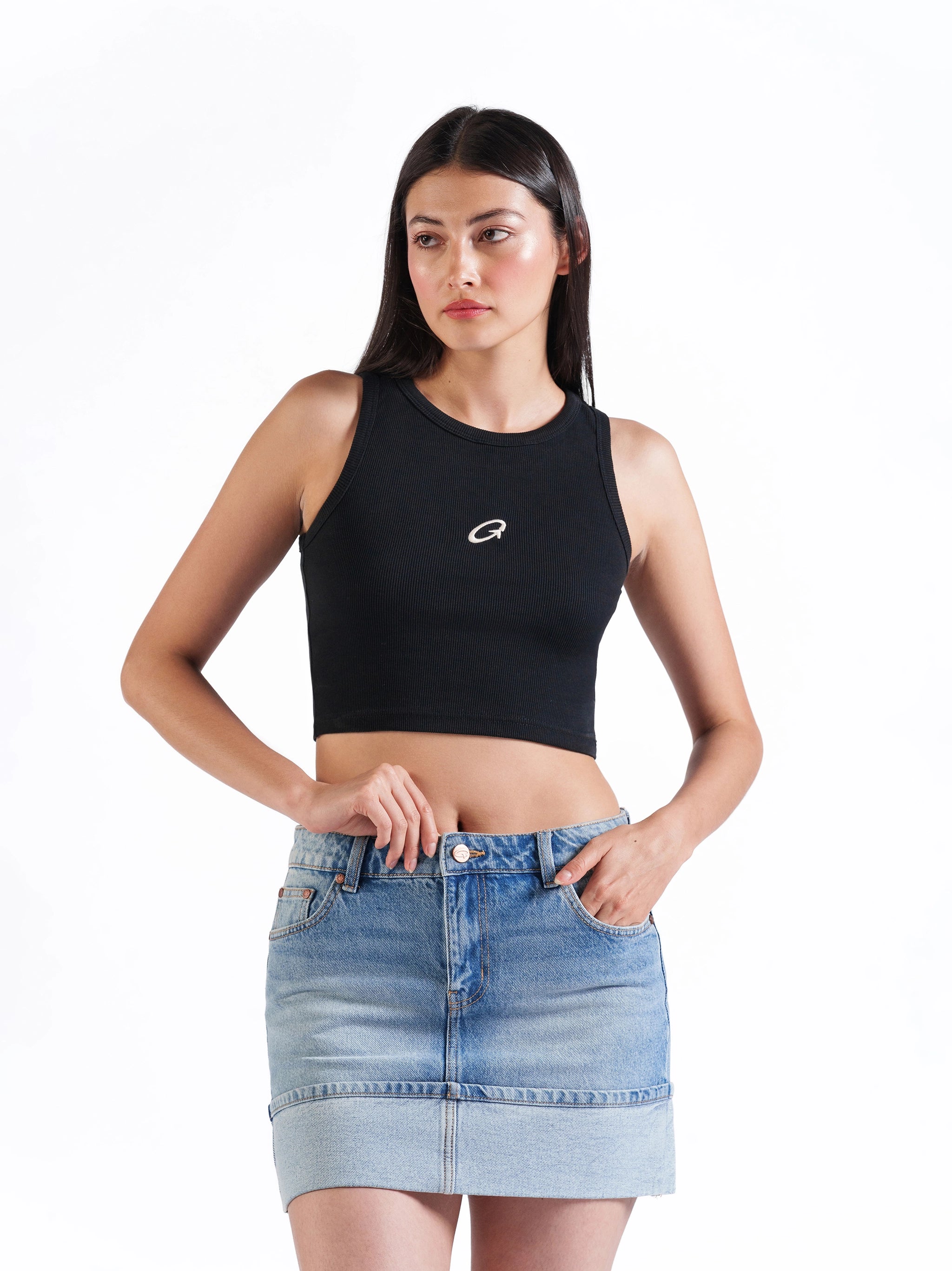 THE BASE TANK TOP BLACK