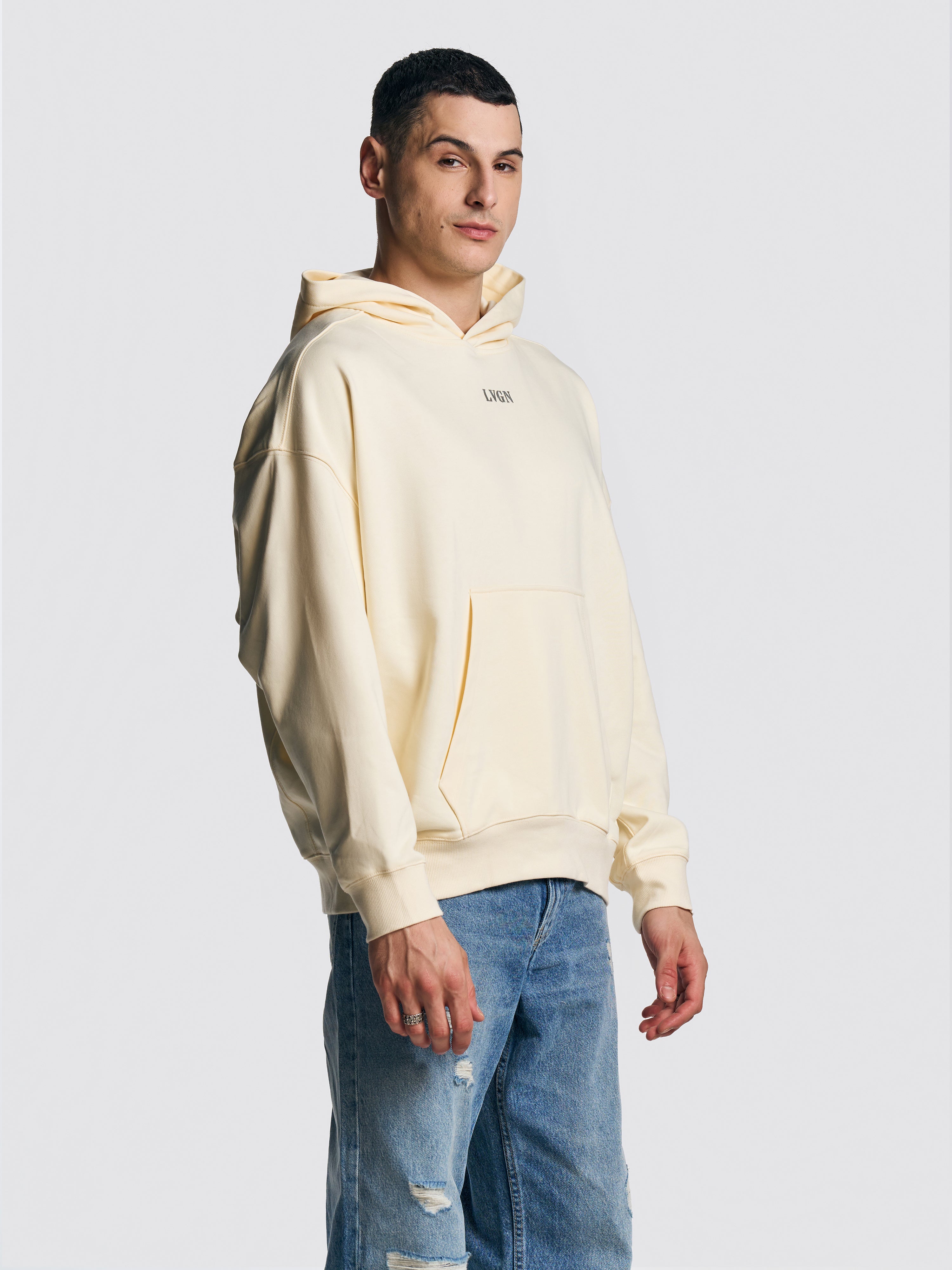 UNISEX ANGEL HOODIE CREAM