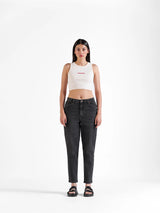 Mom Fit Jeans Black