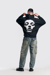UNISEX ZIPO SKATER FIT JEANS MID BLUE