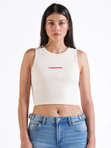 THE CORE TANK TOP WHITE