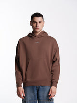 UNISEX BORN THIS WAY HOODIE BROWN