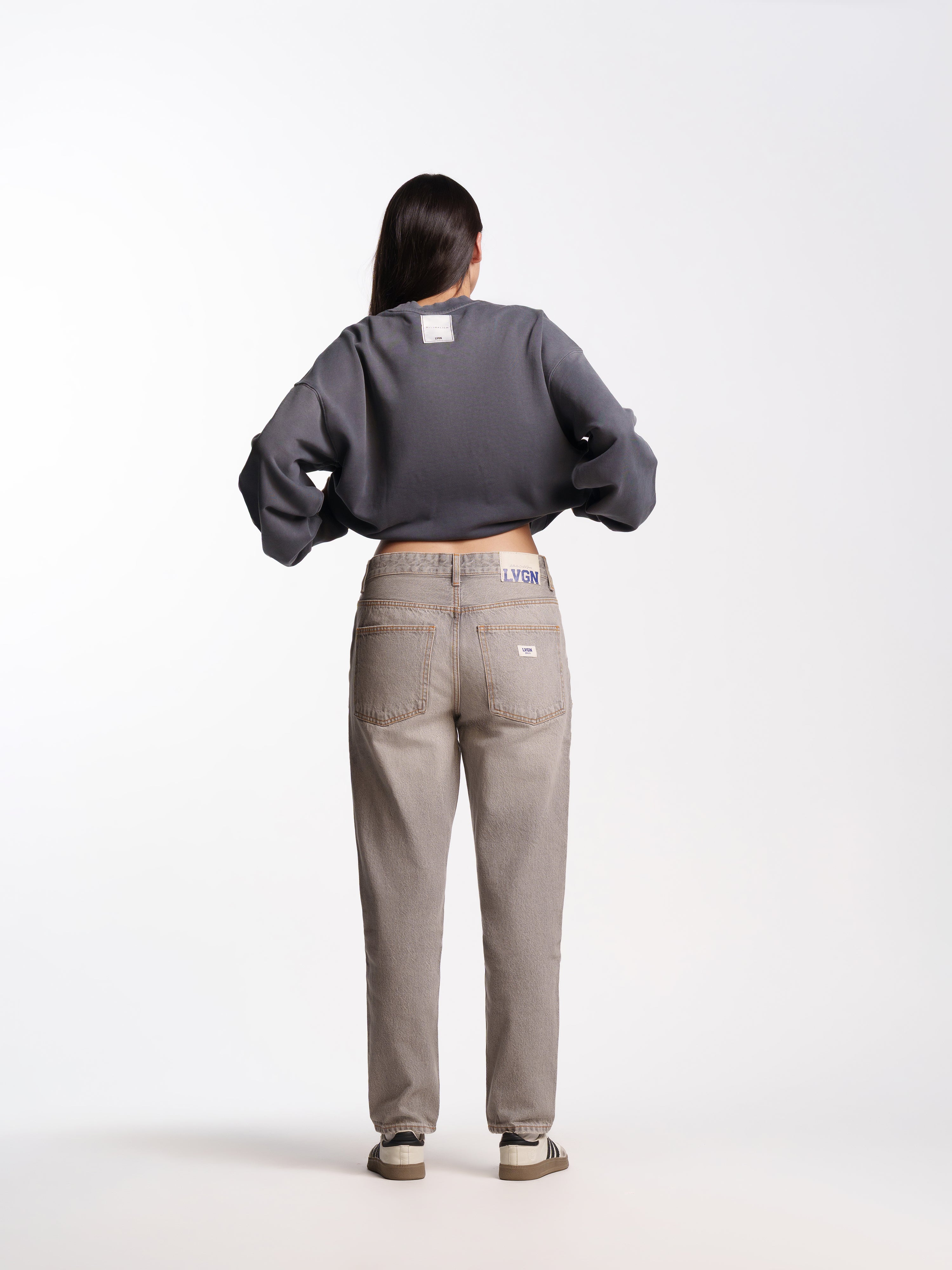 TOM VINTAGE STRAIGHT FIT JEANS TINT GREY