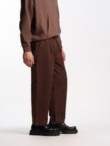 UNISEX BLAZE BROWN SLOUCHY JEANS