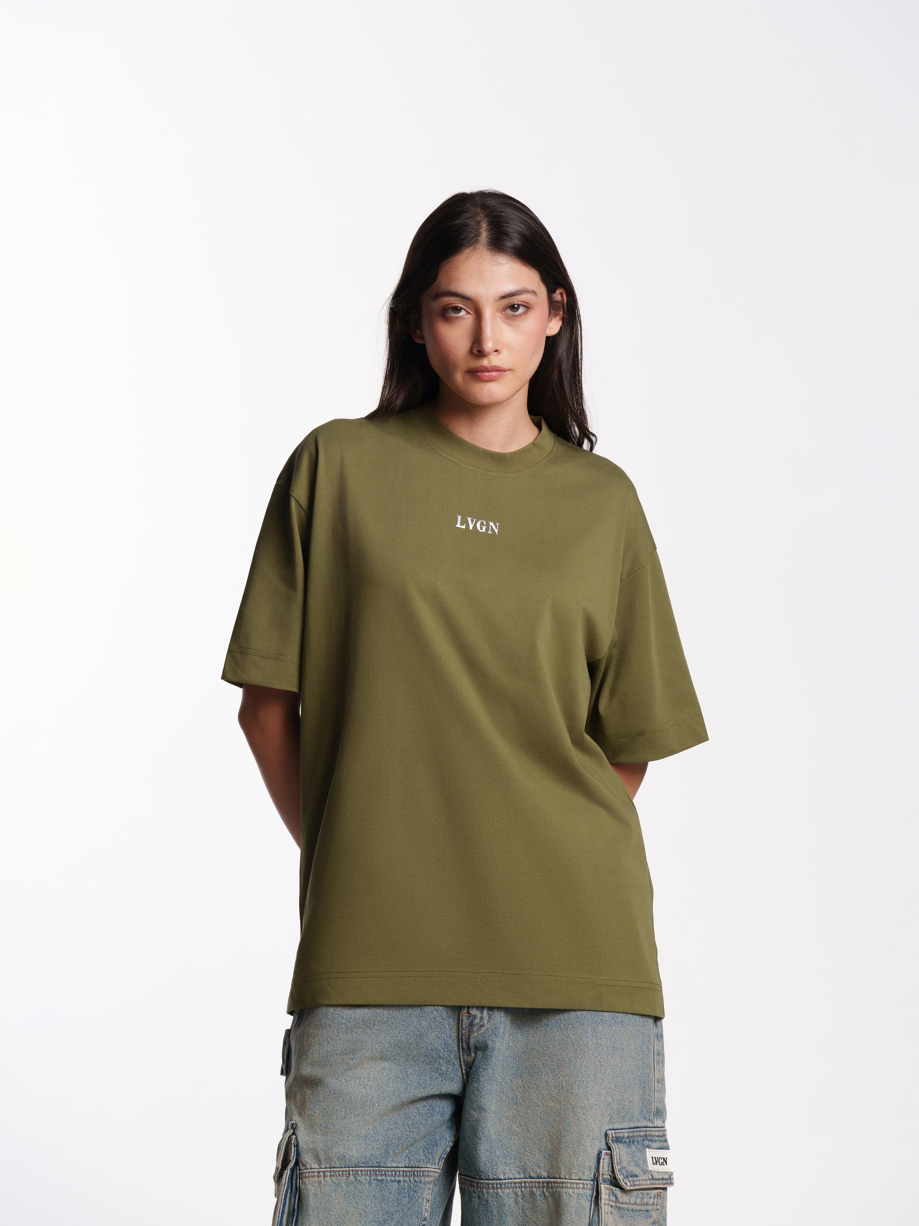 UNISEX BORN THIS WAY TEE GREEN