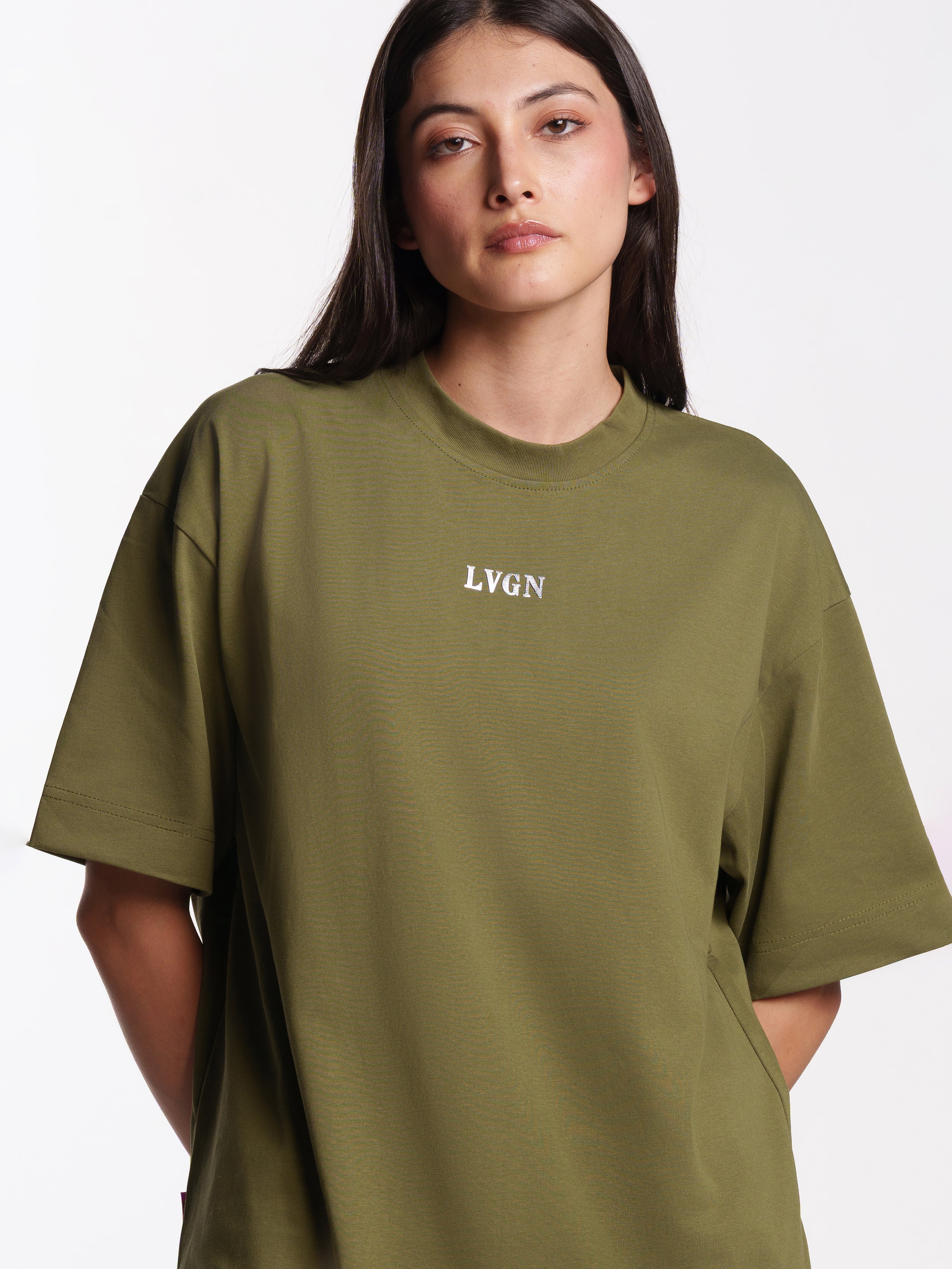 UNISEX BORN THIS WAY TEE GREEN