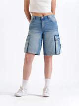 Long Baggy Cargo Shorts