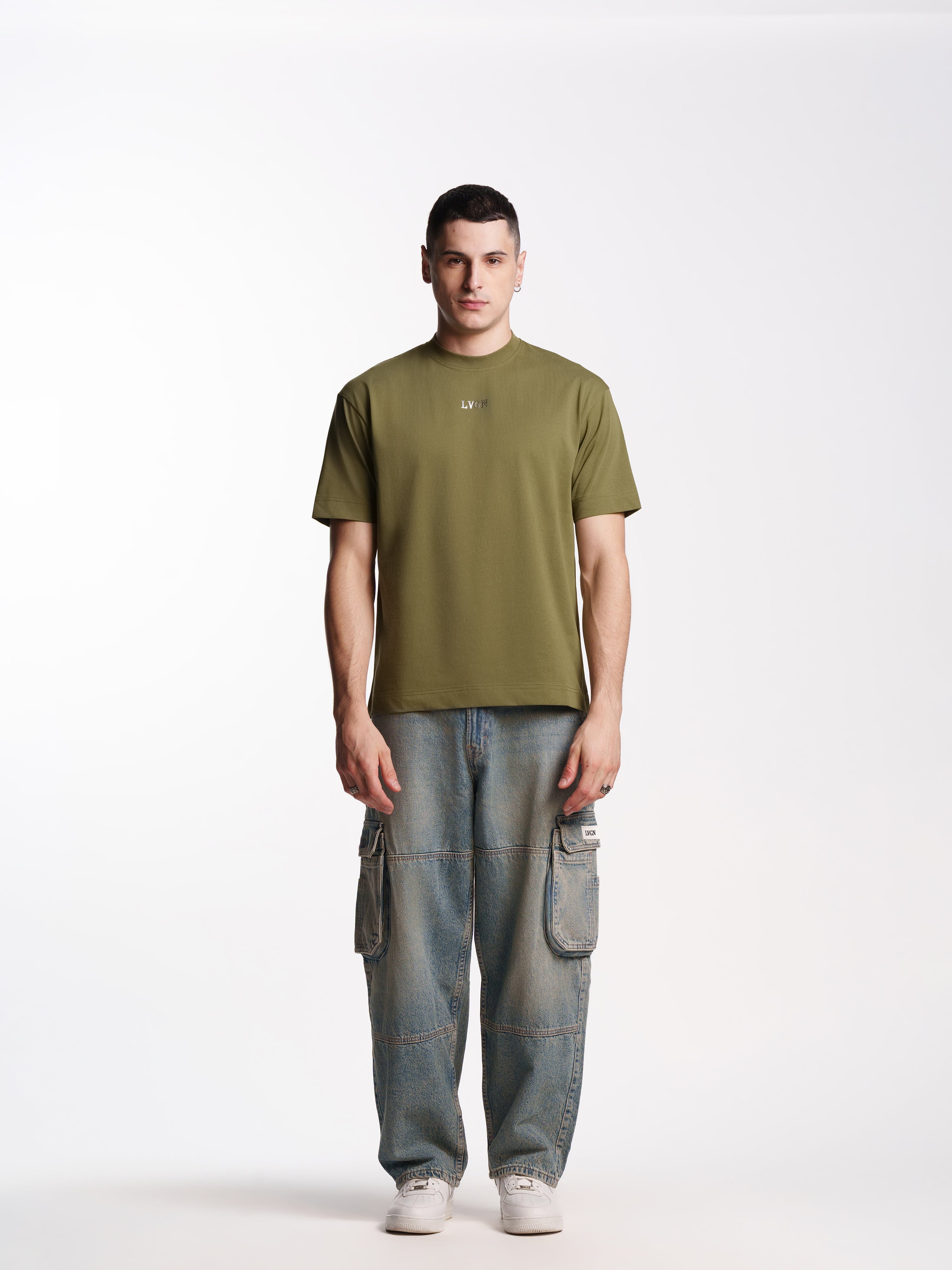 UNISEX BORN THIS WAY TEE GREEN