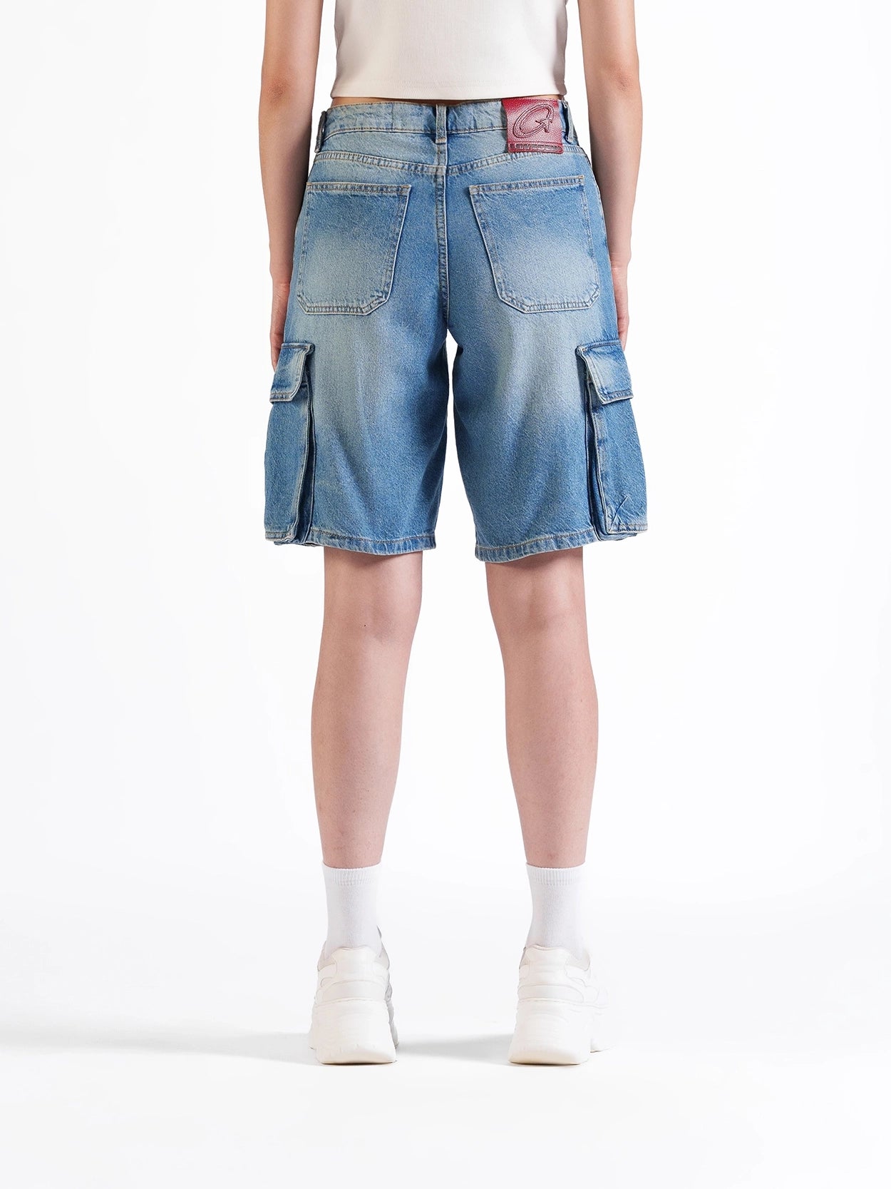 Long Baggy Cargo Shorts