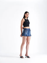 Flared Mini Skirt