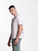 UNISEX IVORY WHITE TRIPPY TEE