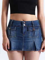 Flared Mini Skirt