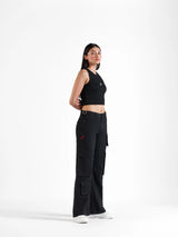 Utility Straight Cargos Black