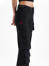 Utility Straight Cargos Black