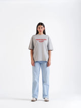 THE BARE TEE GREY