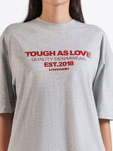 THE BARE TEE GREY