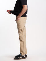 UNISEX TOM VINTAGE STRAIGHT FIT JEANS KHAKI