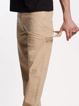 UNISEX TOM VINTAGE STRAIGHT FIT JEANS KHAKI