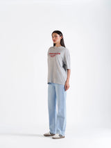 THE BARE TEE GREY