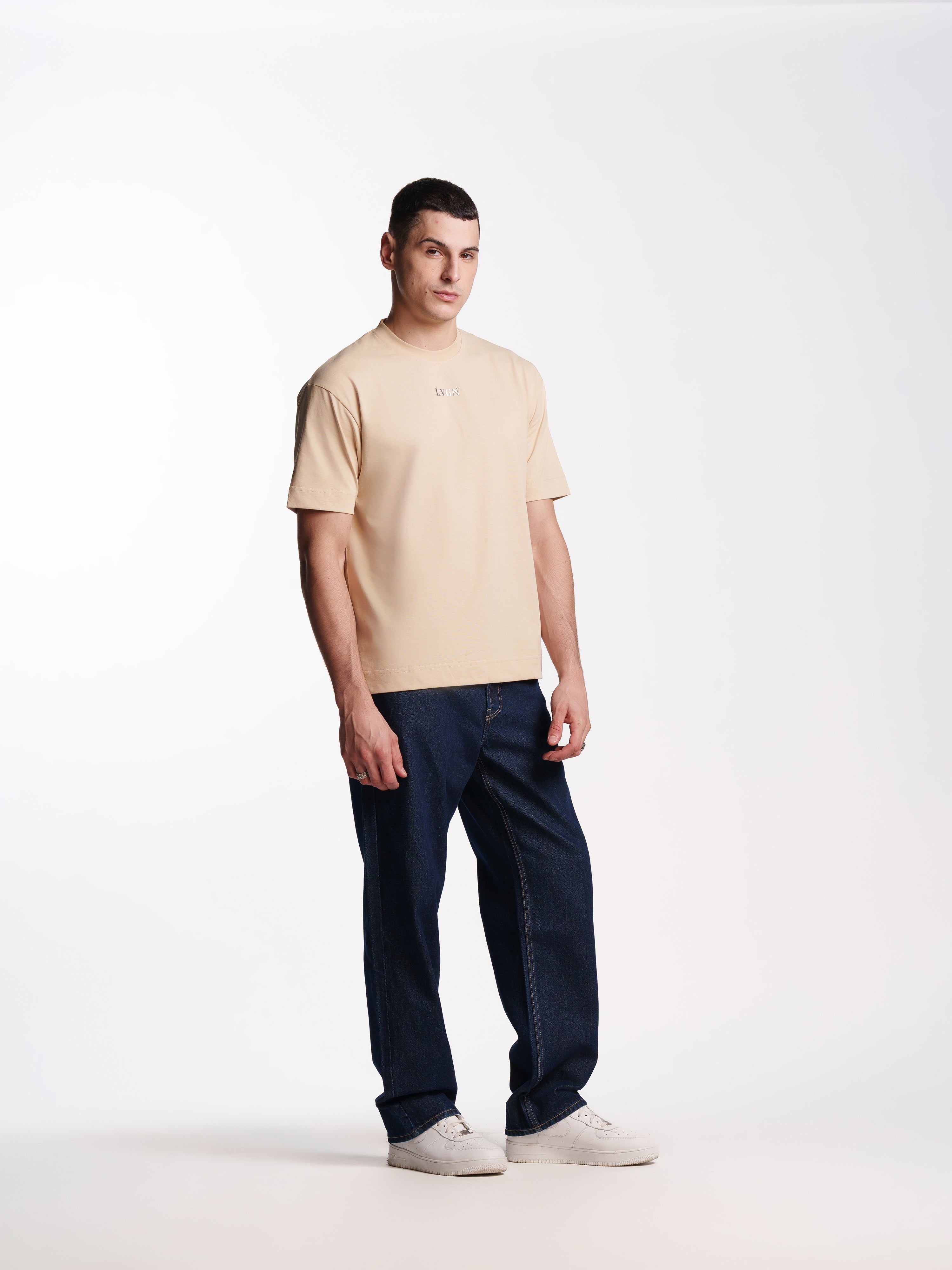 UNISEX HEMSWORTH BAGGY FIT JEANS DARK BLUE