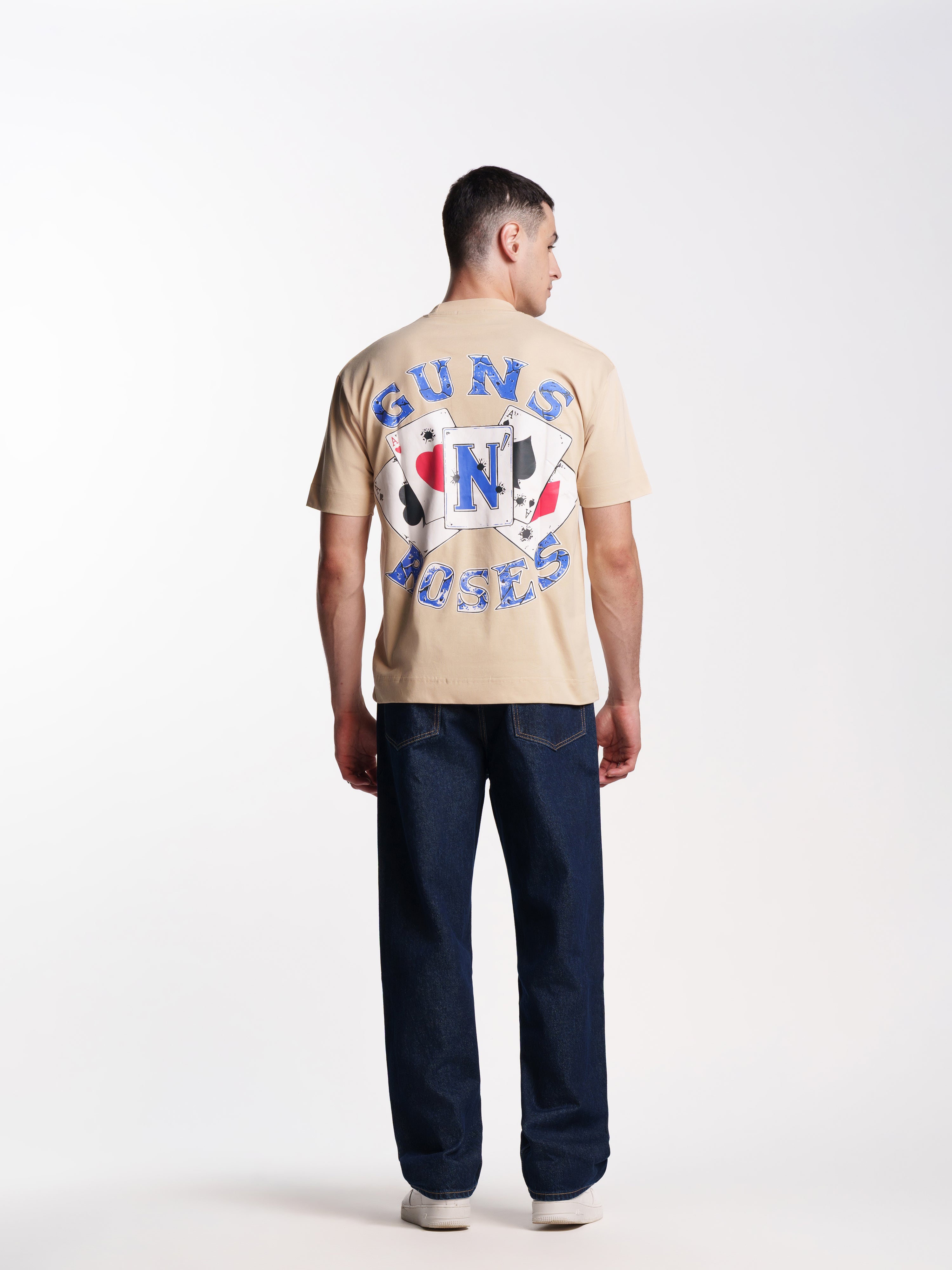 UNISEX GUNS N ROSES APRICOT