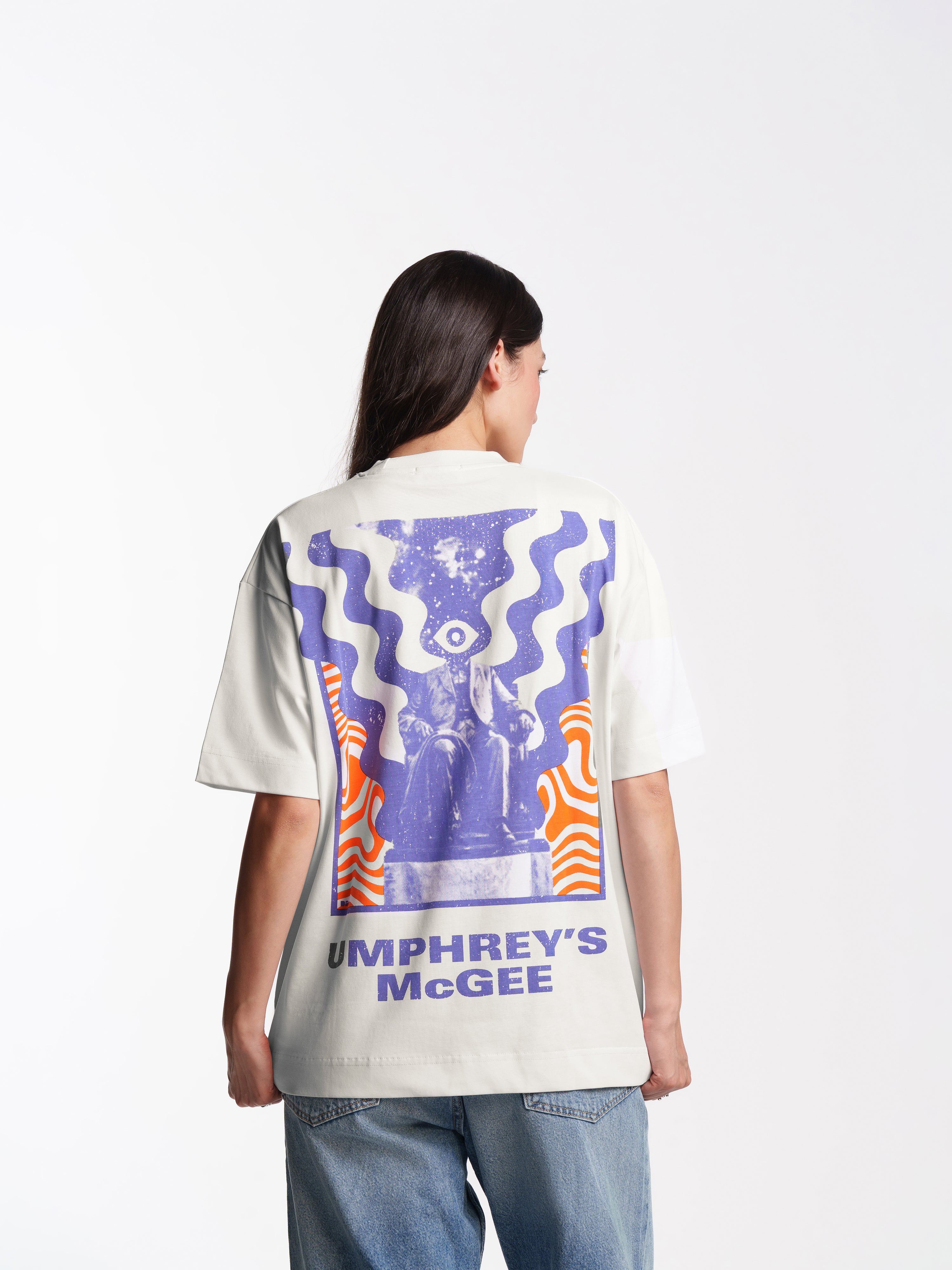 UNISEX APRICOT TRIPPY TEE