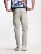 UNISEX TOM VINTAGE STRAIGHT FIT JEANS LIGHT BLUE