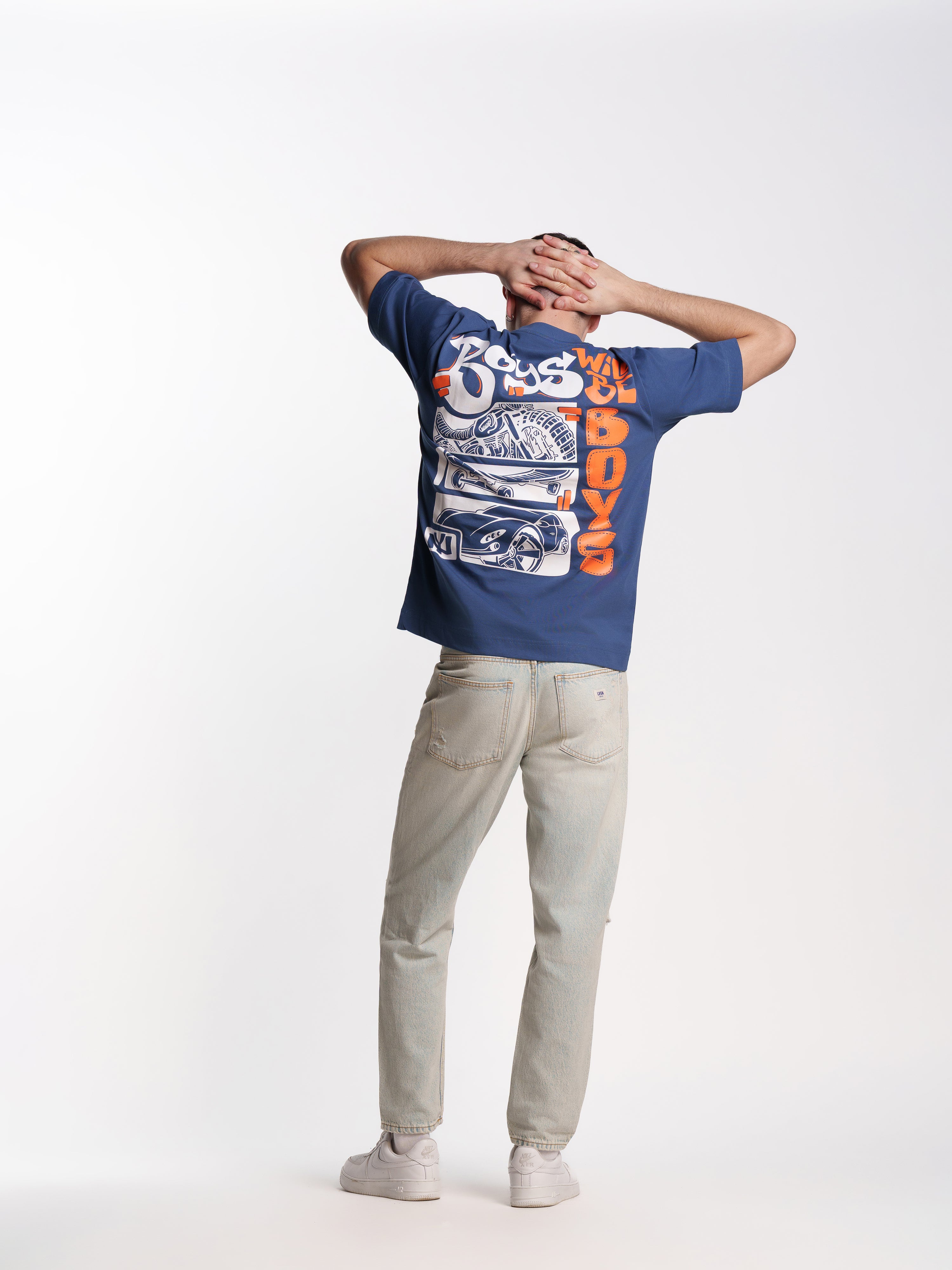 UNISEX TOM VINTAGE STRAIGHT FIT JEANS LIGHT BLUE