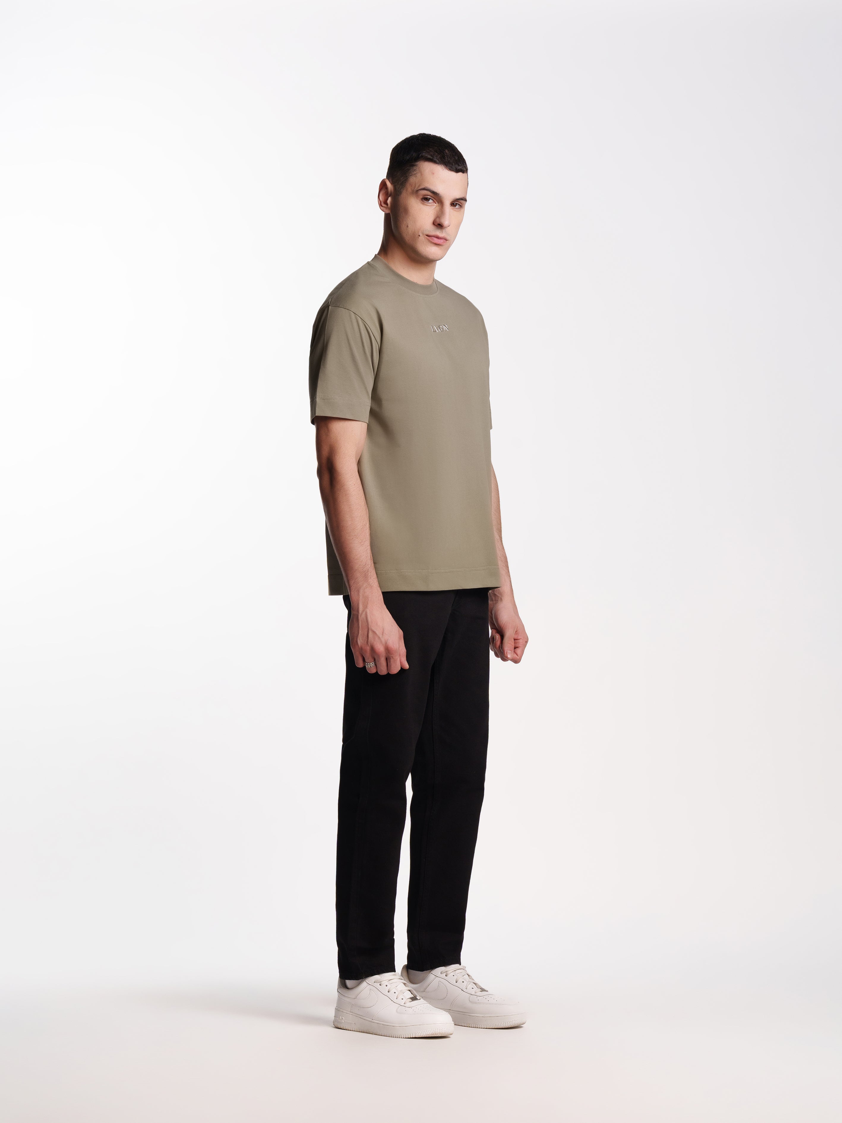 UNISEX HEMSWORTH BAGGY FIT JEANS BLACK