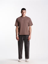 UNISEX F1 TEE BROWN