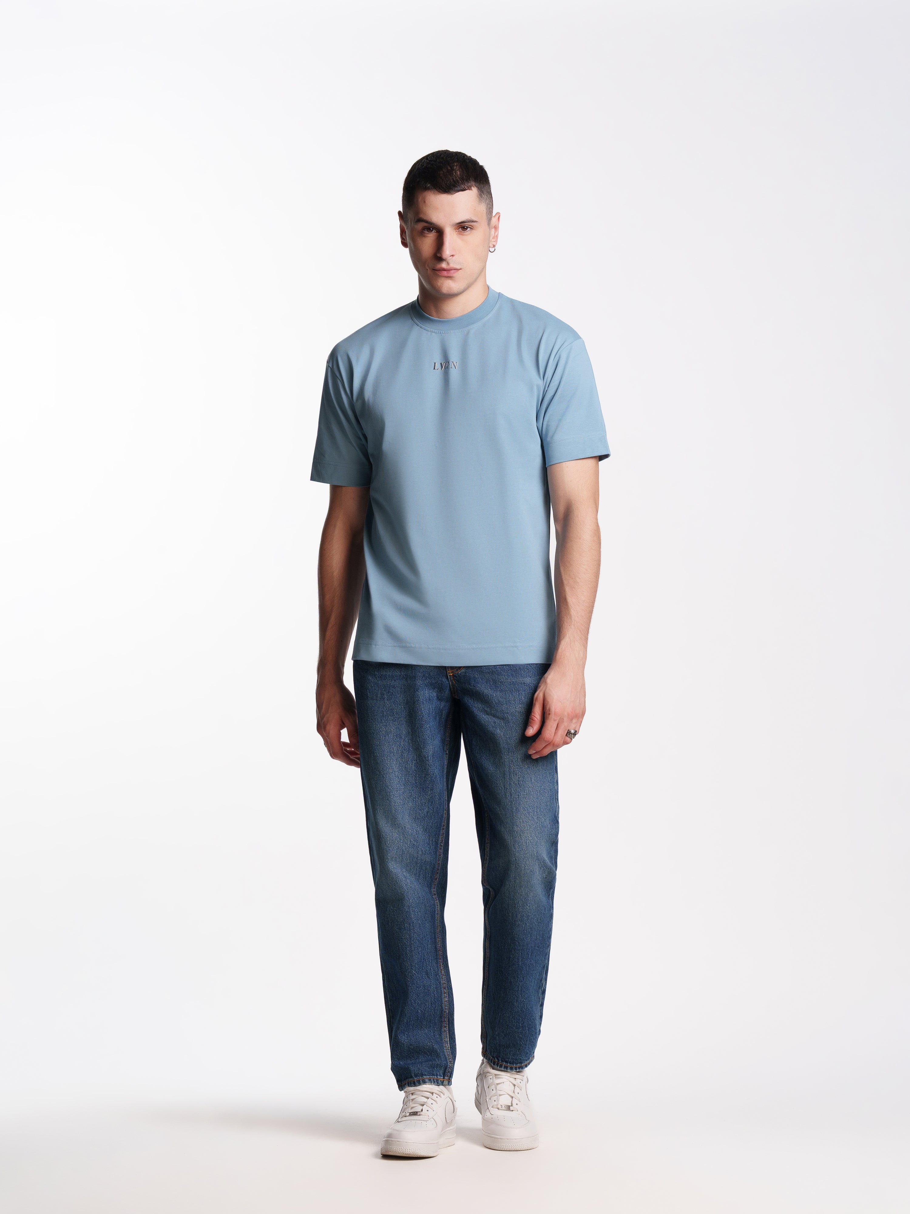 UNISEX BOULEVARD TEE BLUE