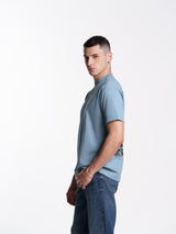 UNISEX BOULEVARD TEE BLUE