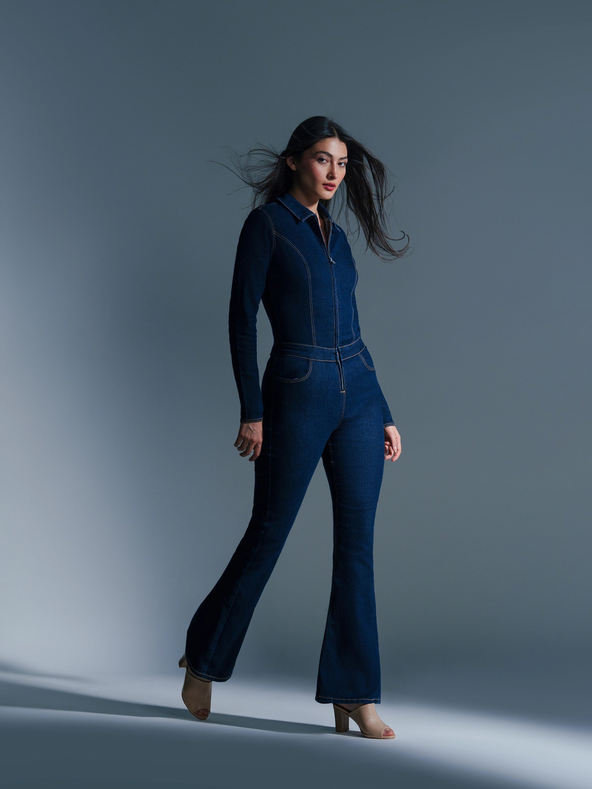 DENIM BOILER SUIT