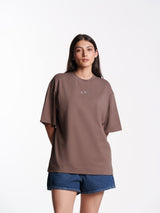 UNISEX F1 TEE BROWN