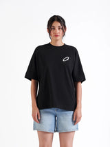 WOMEN'S THE TOUGH TEE BLACK