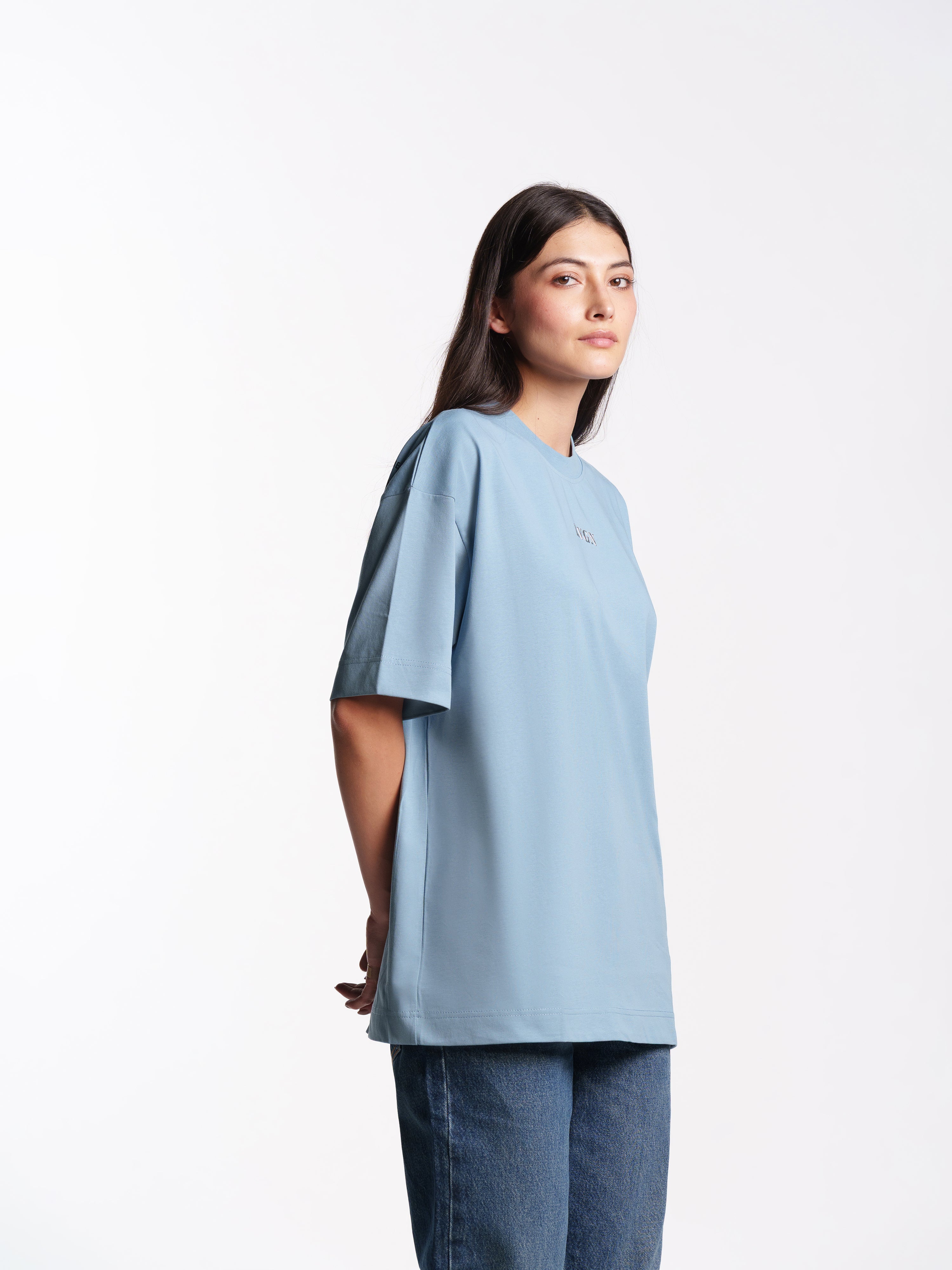 UNISEX BOULEVARD TEE BLUE