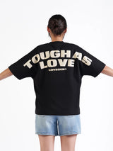 WOMEN'S THE TOUGH TEE BLACK