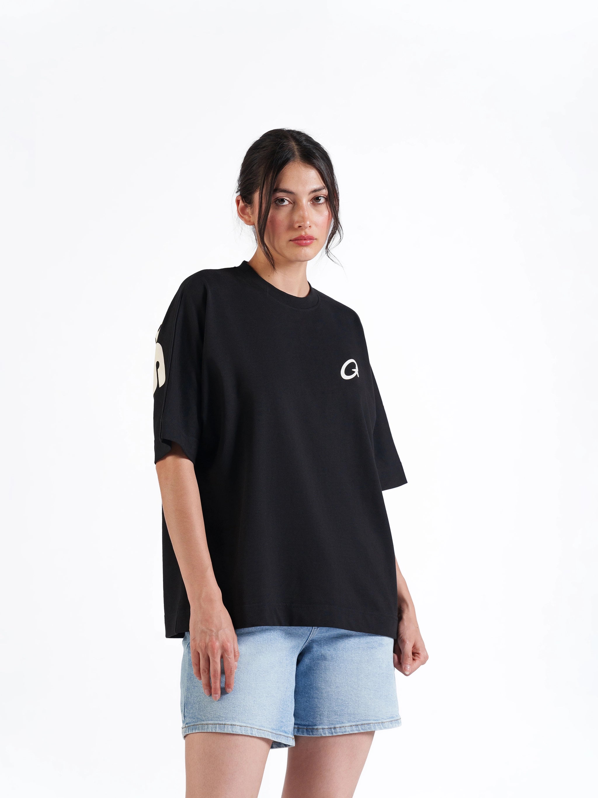 WOMEN'S THE TOUGH TEE BLACK