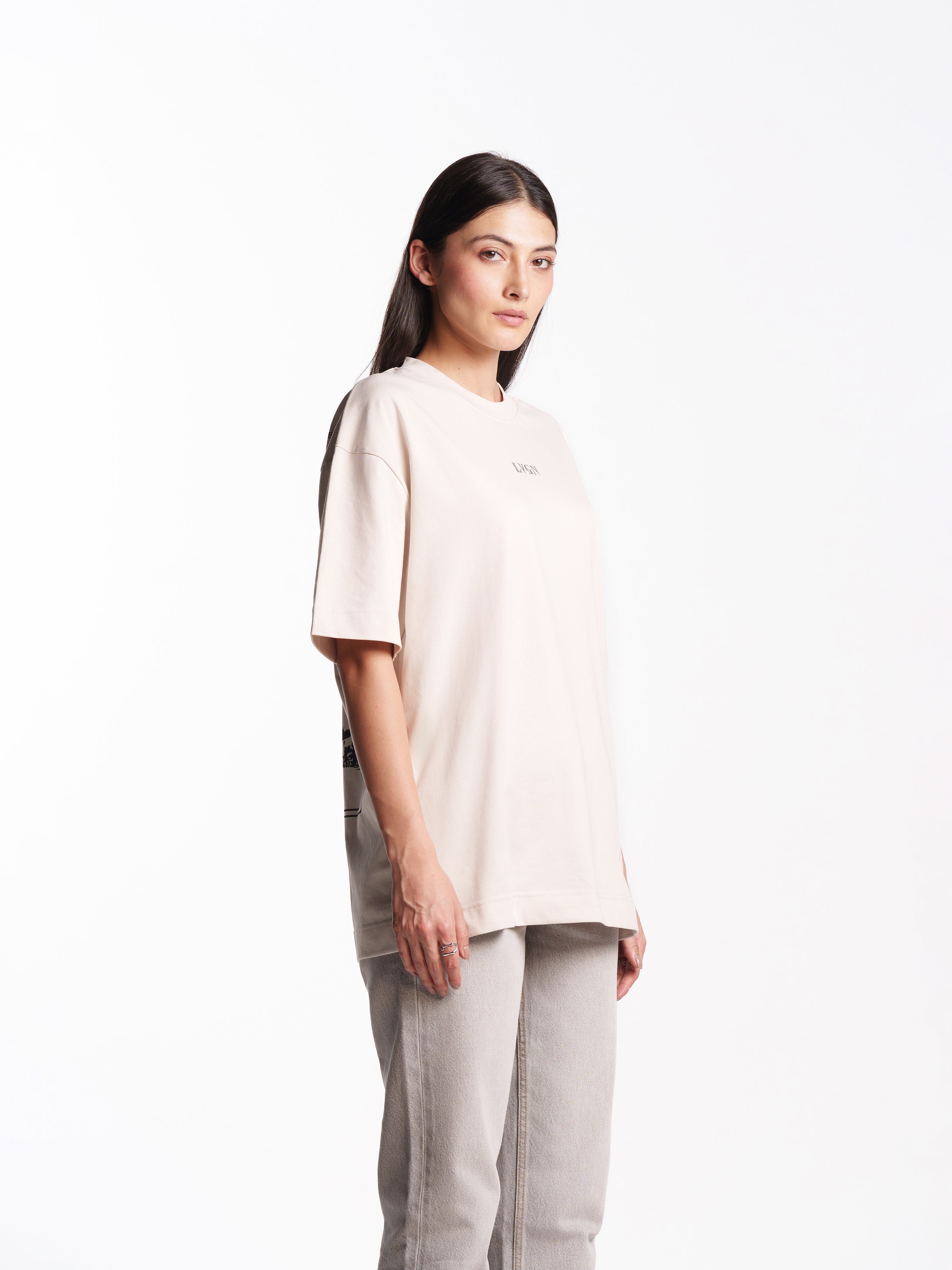 UNISEX BOULEVARD TEE APRICOT