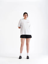 THE BLAZE TEE WHITE