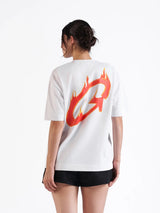 Women's THE BLAZE TEE WHITE