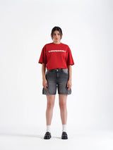 Baggy Cargo Shorts Grey