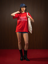 WOMEN'S FLIRT TEE RED