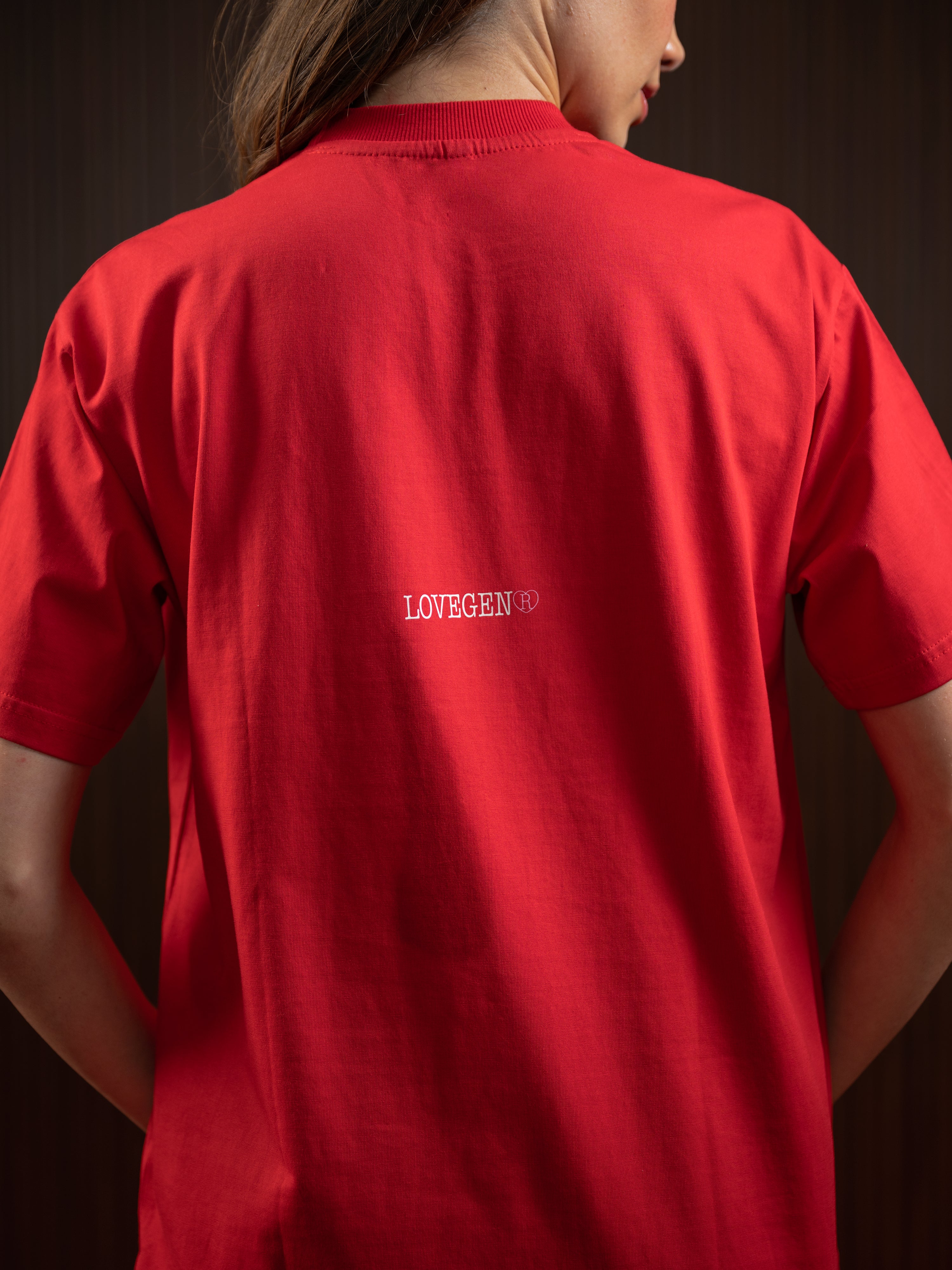 WOMEN'S FLIRT TEE RED