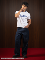 MEN'S RINGER TEE WHITE